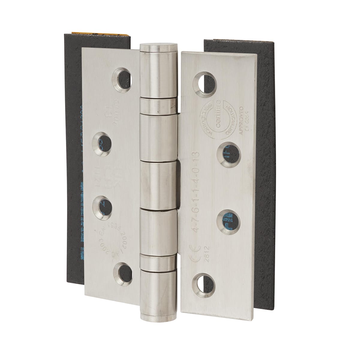 Flexifire Intumescent Hinge Pads For & - Square - 100 x 30 x 2mm - Pack of 6