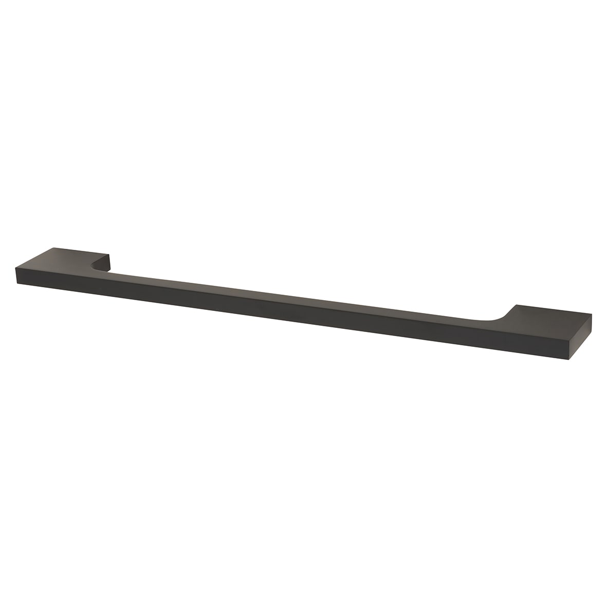Bibury 8mm Slim D-Bar Cabinet Pull Handle - 224mm Centres - Matt Black