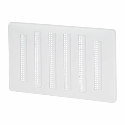 Hit & Miss Vent - 155 x 95mm - 2182mm² Free Air Flow - White Plastic
