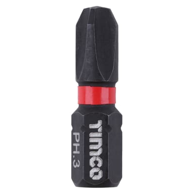 X6 Impact Driver Bits - Phillips - - 25mm Length - Pack of 10