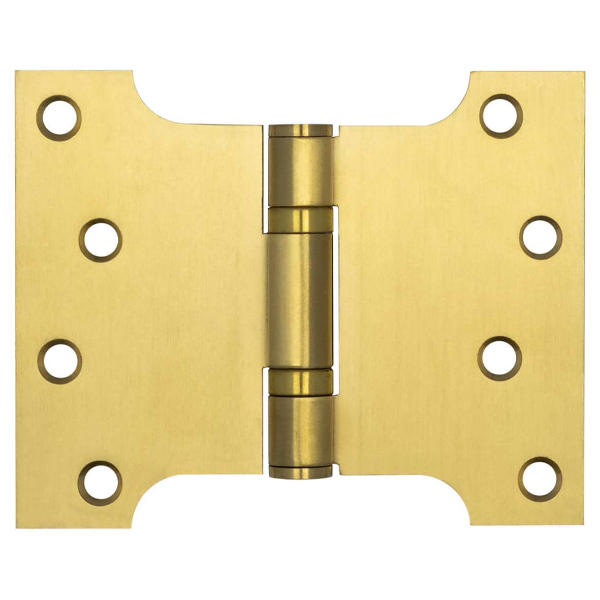 Parliament Hinge - 102 x 127 x 3mm - Satin Brass - Pair