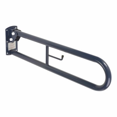 Hinged Support Grab Rail - 800 x 200mm - Dark Blue 391214P