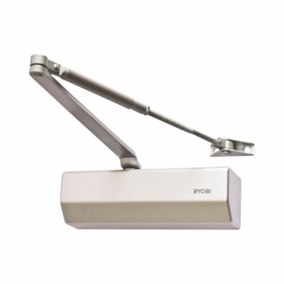 D-1553BC Overhead Fire Door Closer - Power Size 3 - Push/Pull Mounting - Silver