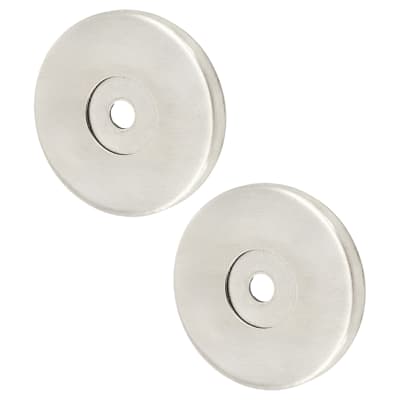 Satin Stainless Steel Rose Set for 19mm Door Pull Handless - 52 x 6mm