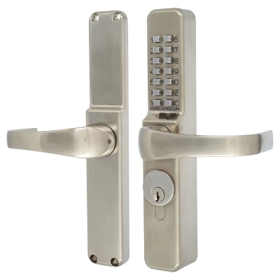 Push Button Code Lock - Aluminium Doors - PVD Stainless Steel