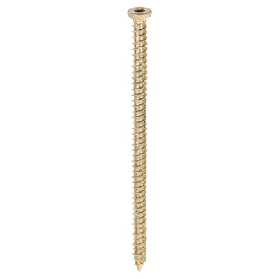 Concrete Screw - Countersunk - Yellow Passivated - 7.5 x 130mm - Pack of 100