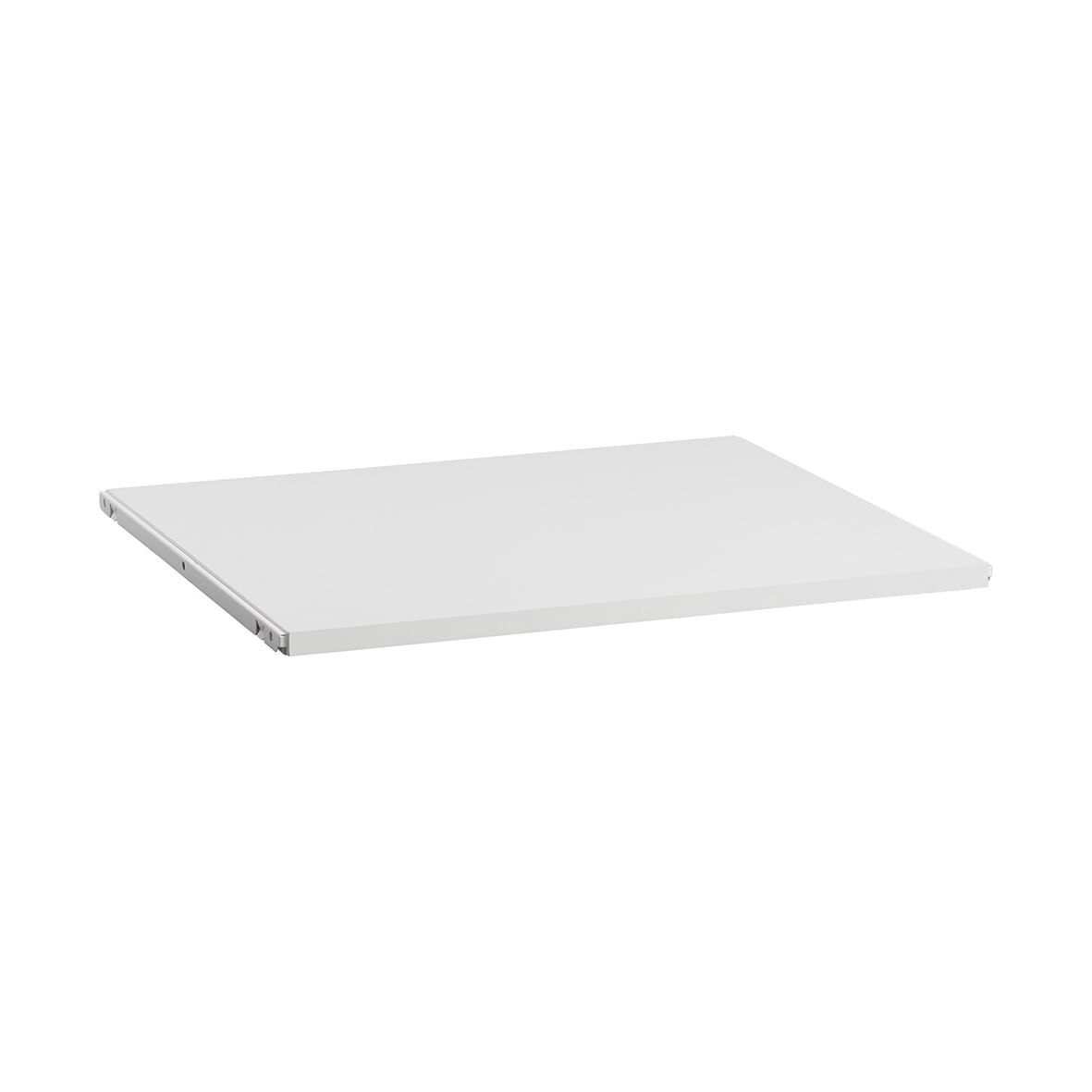 Top Track System - Click In White Edged Melamine Board/Shelf - 605 x 503 x 20mm - White