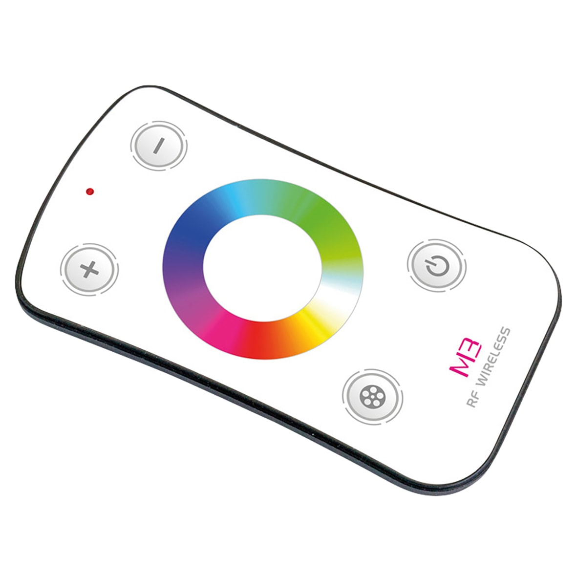 LED 12-24V 108-216W RF Receiver Touch Remote Control for RGB Strip Lights - White