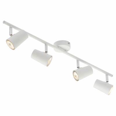 Forum Inlight Harvey 4 Light Ceiling Spotlight Bar - White