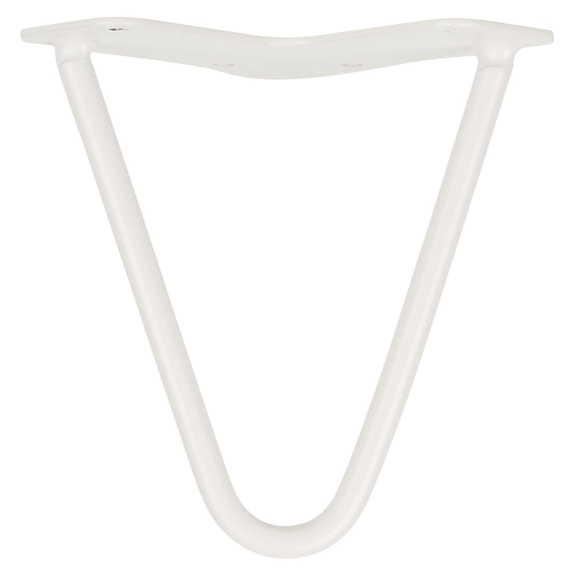 Hairpin Leg - 2 Pin - 150mm Height - White - Pair