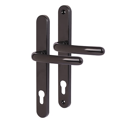 Balmoral uPVC Multipoint Door Handle - 92mm c/c - Black