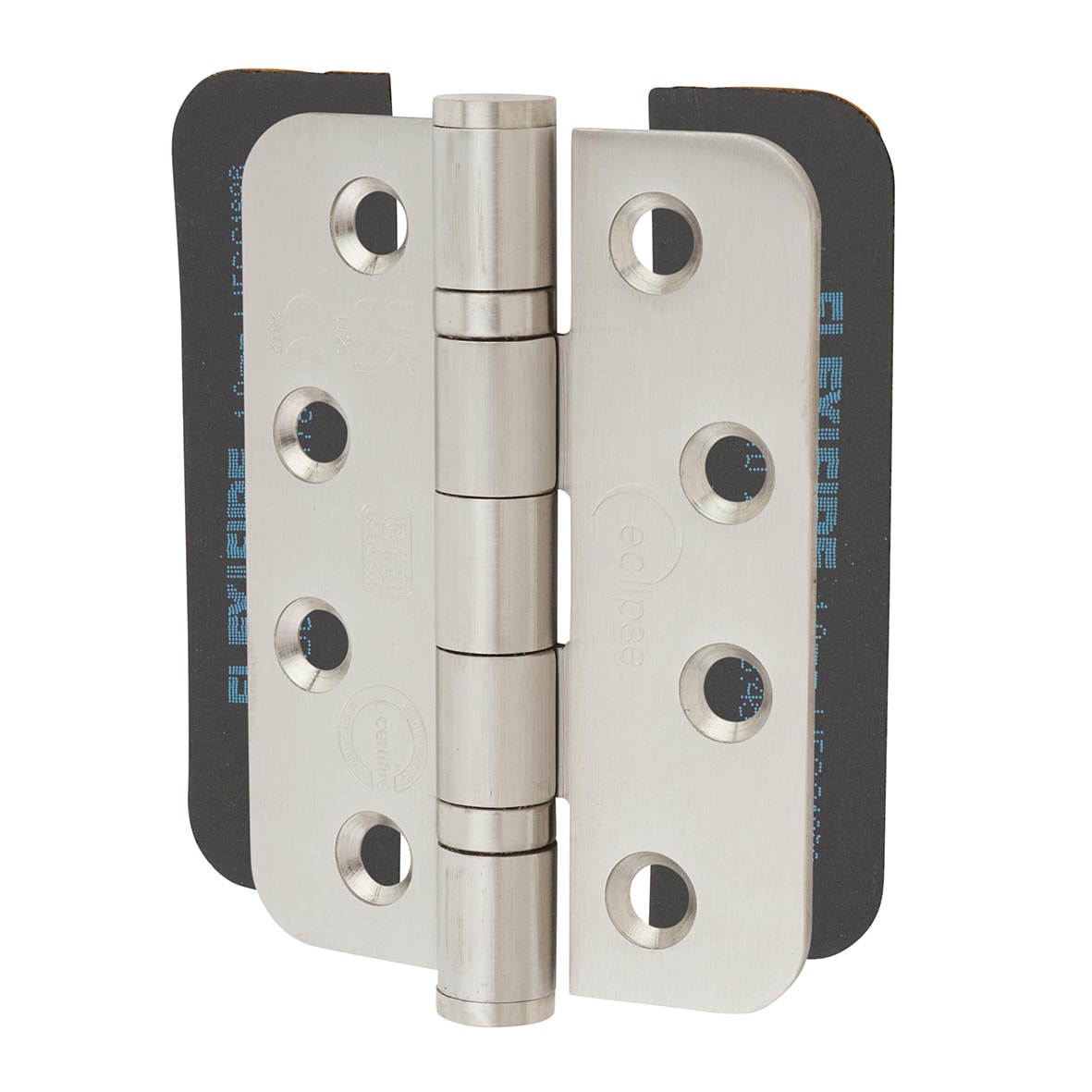 Flexifire Intumescent Hinge Pads For & - Radius - 100 x 30 x 1mm - Pack of 6