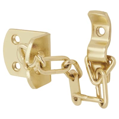 Door Chain - 48 x 38mm - Electro Brass