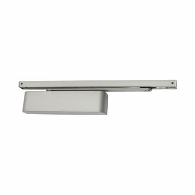 TS.11204 Cam Action Overhead Fire Door Closer - Power Size 2-4 - Push/Pull Mounting - Silver
