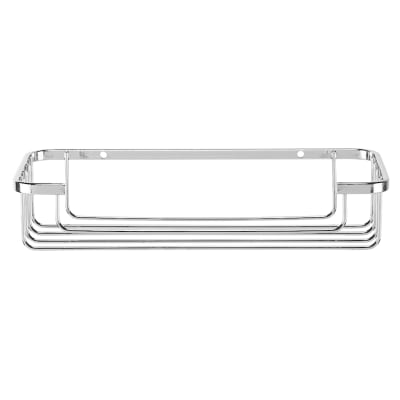 Wirework Medium Shower Soap Dish Basket - 65 x 250 x 120mm - Mild Steel