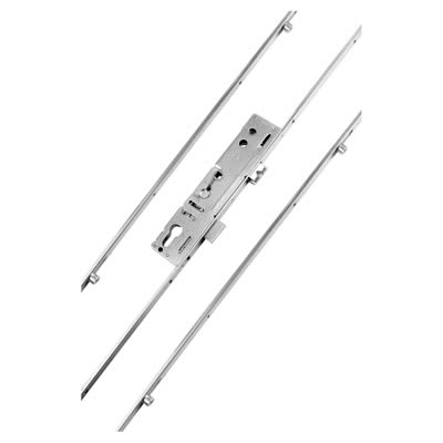 Lockmaster Dual Spindle Multipoint Door Lock - 4 Roller - 35mm Backset - 92mm c/c