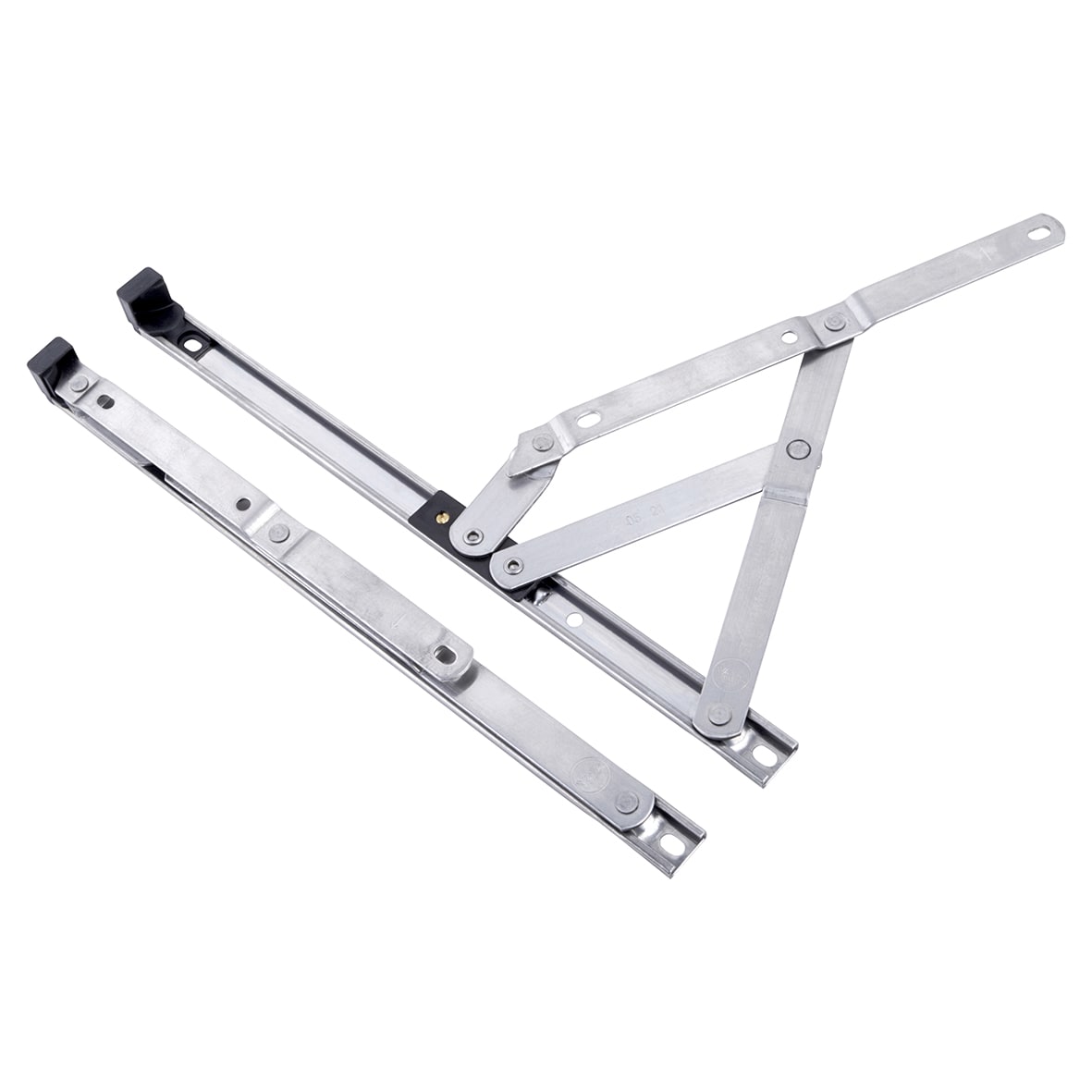 uPVC/Timber Window Friction Stay Hinge - 16mm Stack - 12"/304mm - Universal - Pair