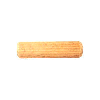 Fluted Wooden Dowel - M6 x 30mm - Pack of 100