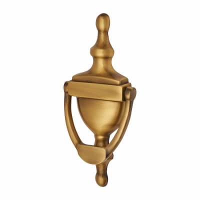 Marcus Urn Door Knocker - Antique Brass - 152 x 66mm