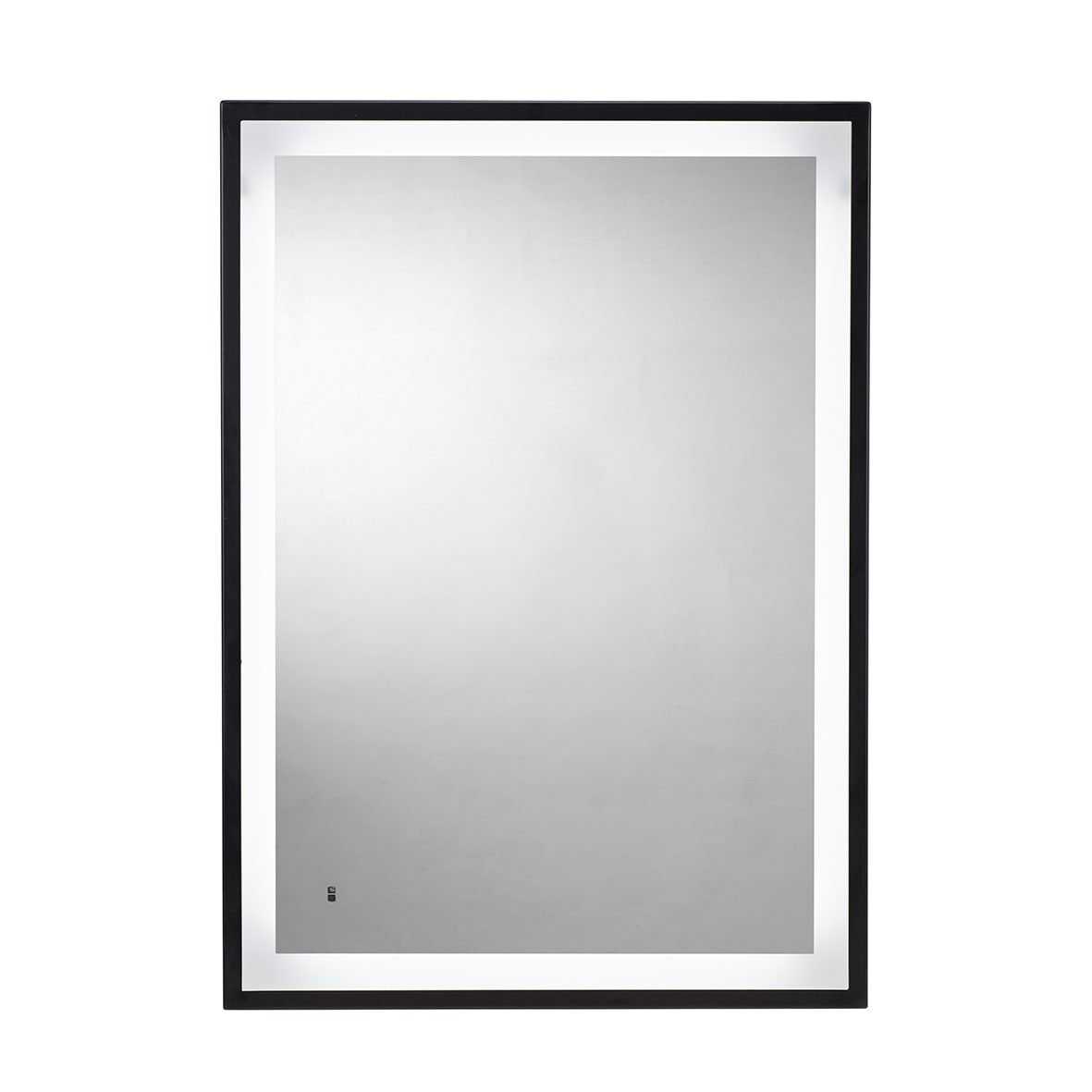 Flexi-Fix Burley 20W LED Bathroom Framed Mirror - Touch Sensitive - - 700 x 500 x 31mm