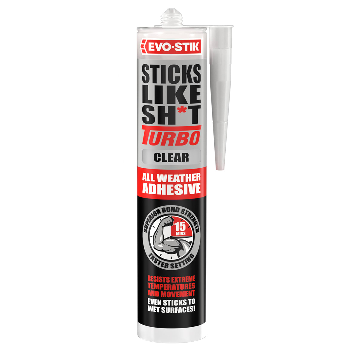 Sticks Like Sh*t Turbo - Solvent Free - 290ml - Clear