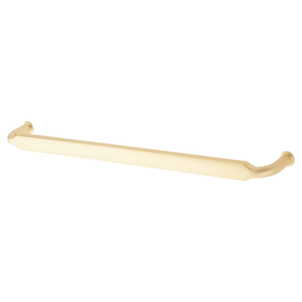 Eton 12mm D-Bar Cabinet Pull Handle - 224mm Centres - Satin Brass