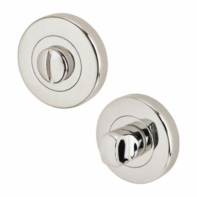 Sorrento Bathroom Turn & Release - 53mm Diameter - Polished Chrome