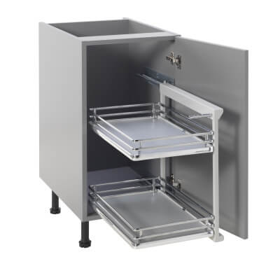 Base Pull Out Plus with Soft Close - Right Hand - Fits to Cabinet Width 300mm