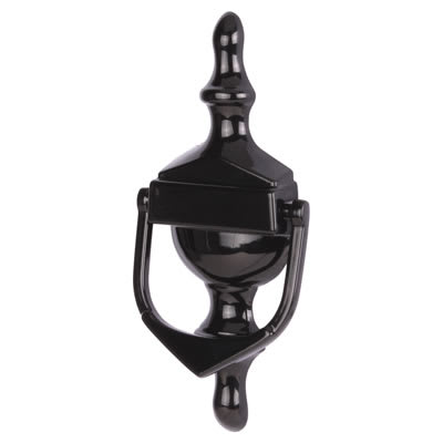 Victorian Urn Door Knocker - Black - 162 x 76mm
