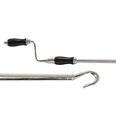 Skylight Opener Handle - 1520mm Length - Satin Chrome