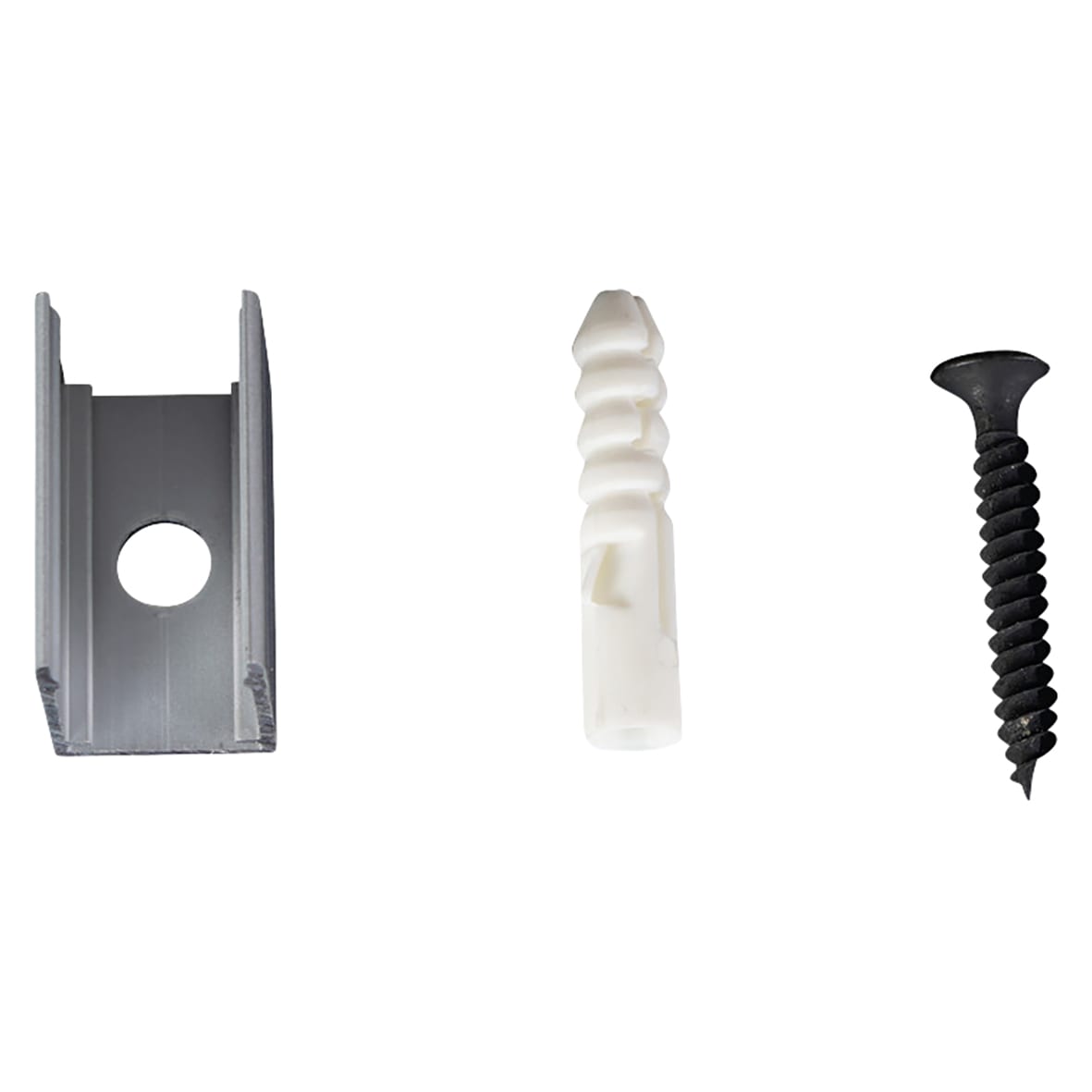 LED 25mm Mounting Bracket Kit For 13 x 12mm Side Bend Neon Strip Light with Fixings