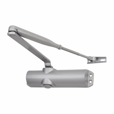 131 Overhead Fire Door Closer - Power Size 2-4 - Push/Pull Mounting - Silver