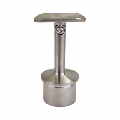 Stand off Articulated Rail Support - 304 Brushed Satin Stainless Steel