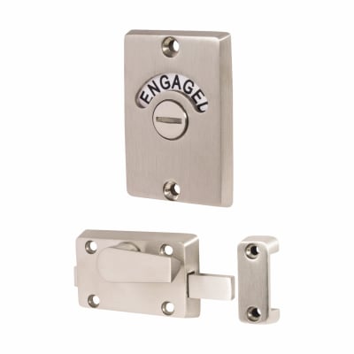 Indicator Bolt - Satin Stainless Steel