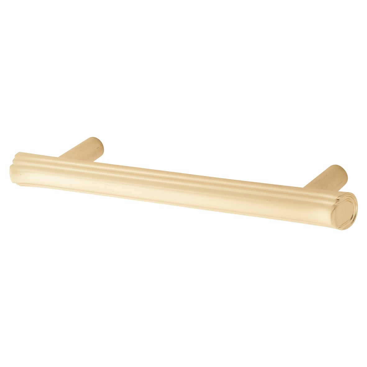 Filton 11mm T-Bar Cabinet Pull Handle - 96mm Centres - Satin Brass