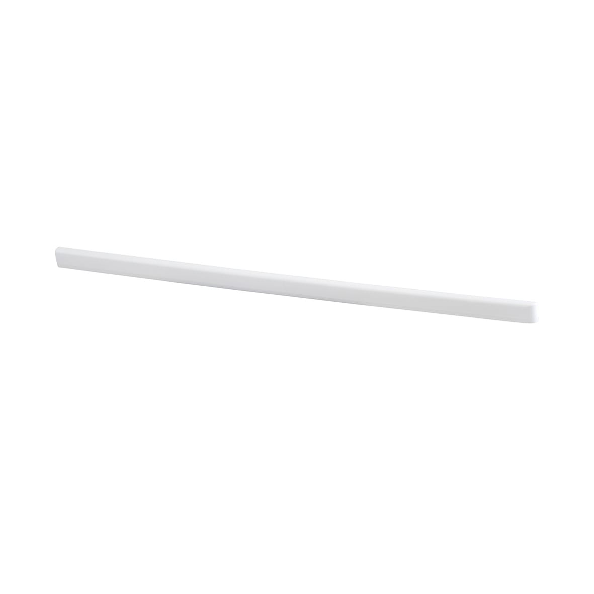 Top Track System - Click In Bracket Cover - 420mm Length - Right - White