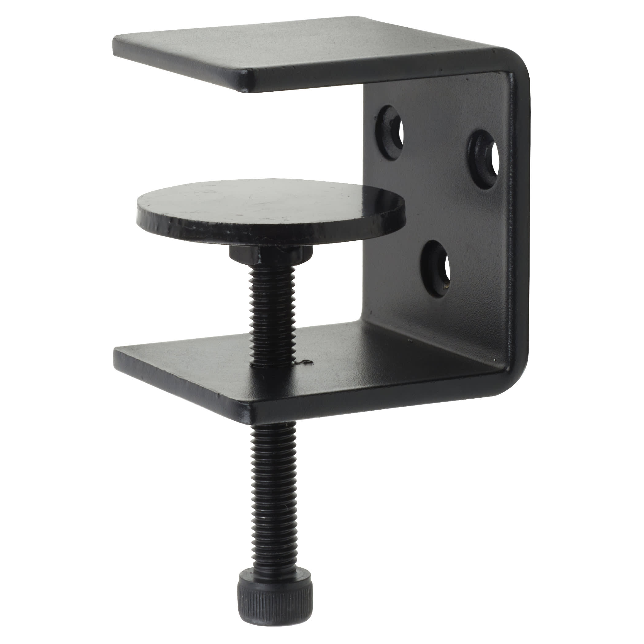 Clamping Shelf Bracket - 50 x 55mm - Black - Pack of 4