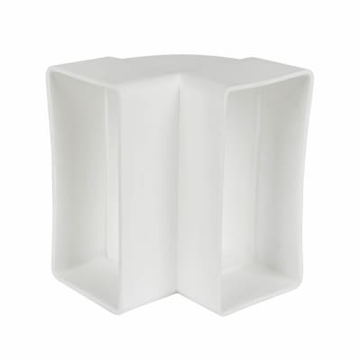 90° Vertical Bend - 110 x 54mm - White