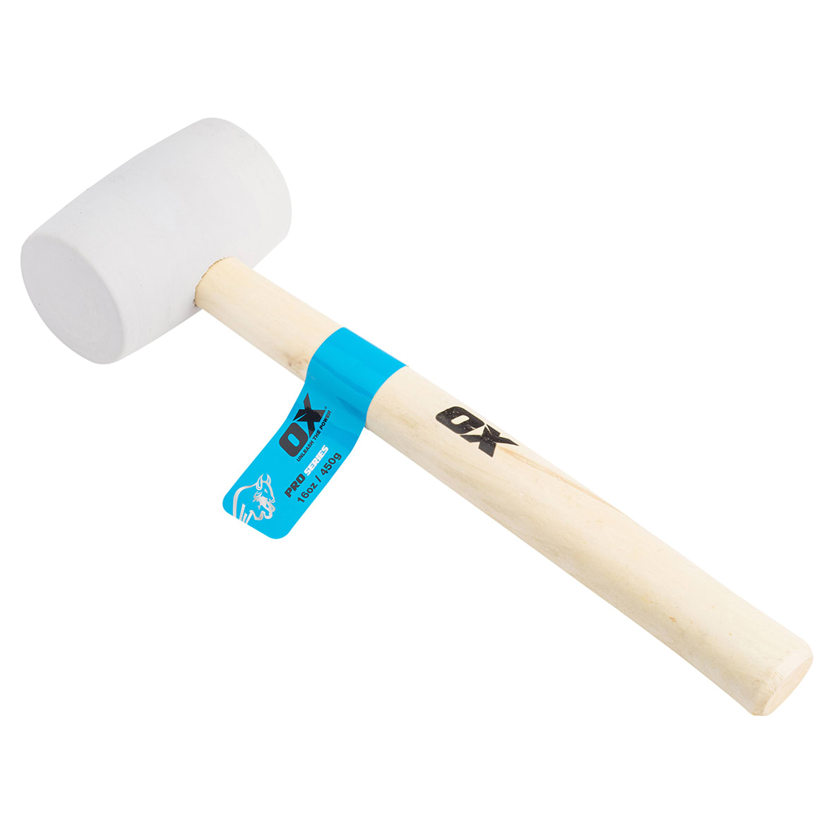 Pro White Rubber Mallet - 16oz
