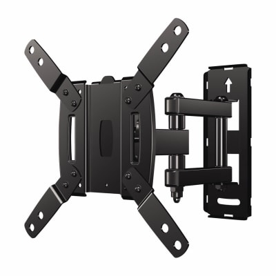 Wall Mount TV Bracket for 10-39" TVs - Full Motion Dual-Arm