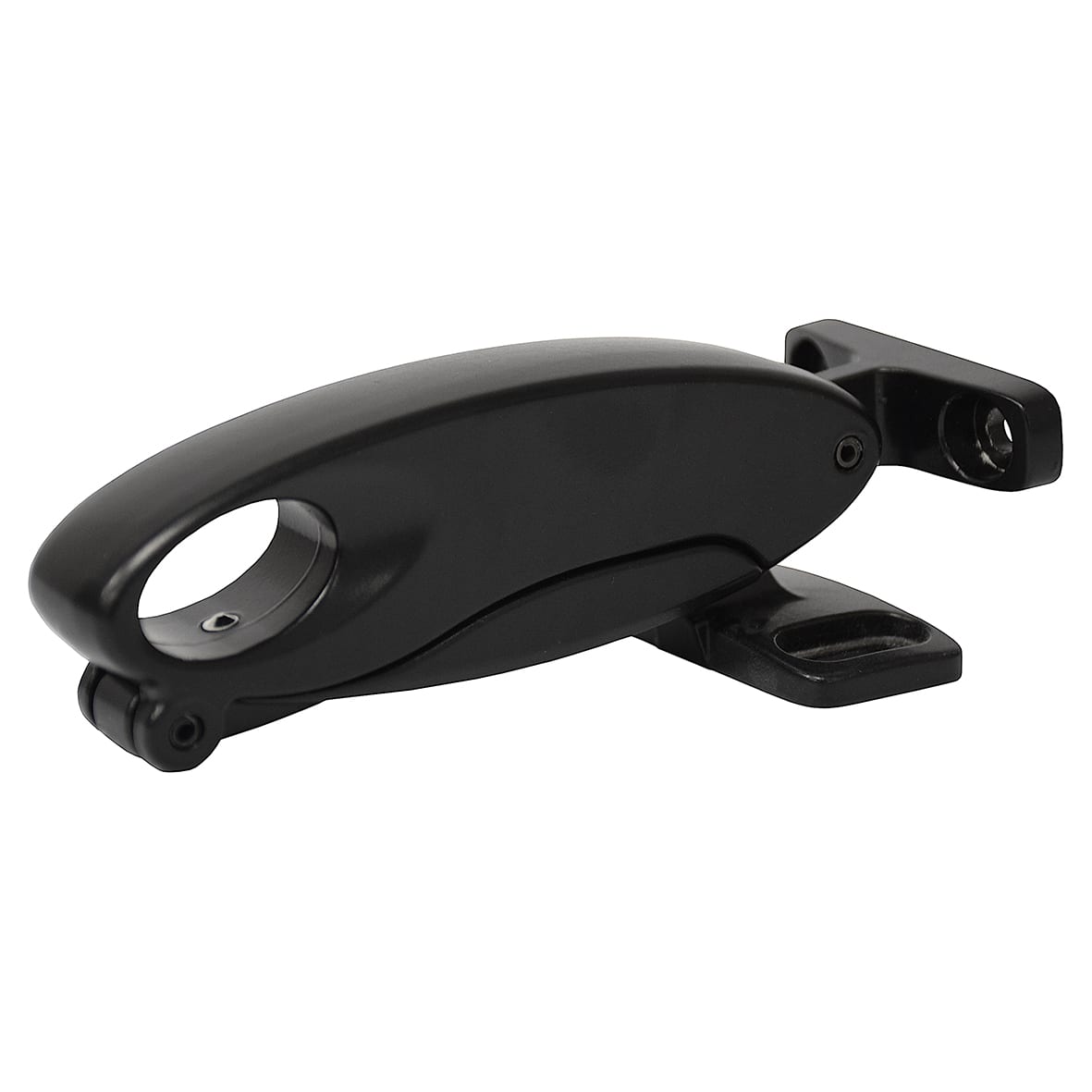 Duoflex Recessed Opener - Timber Windows - 150mm Throw - Matt Black