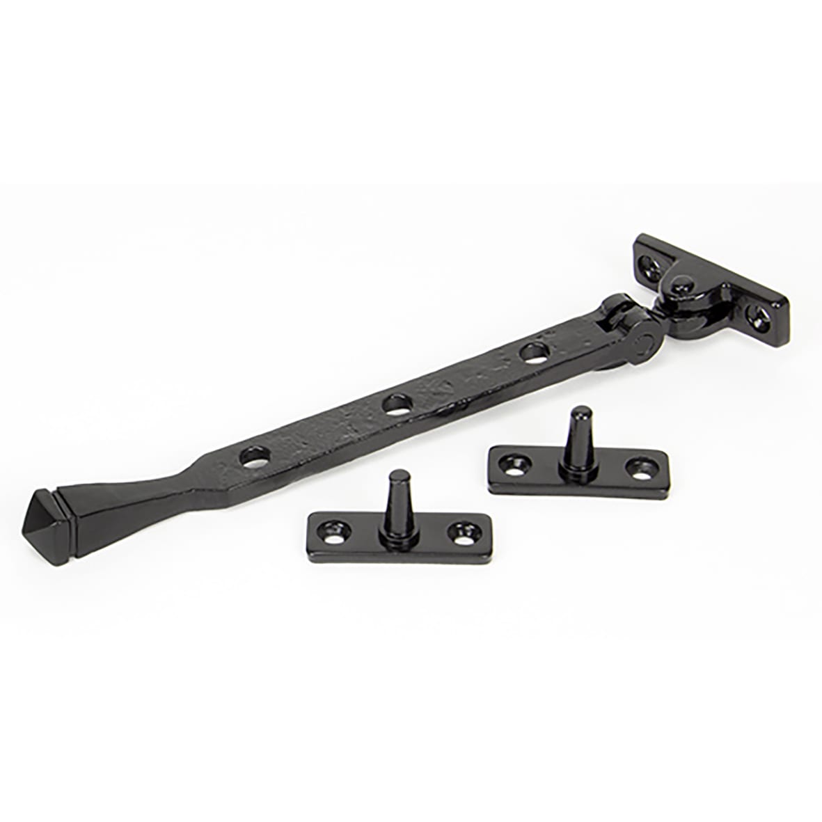 Avon Casement Window Stay - 8"/200mm Length - Black