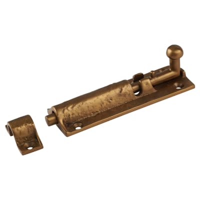 Antique Bronze Straight Barrel Bolt - Tudor Range - 101 x 38mm