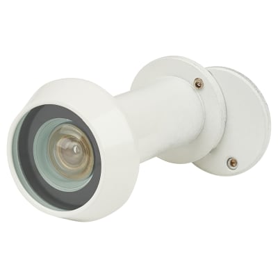 200° Fire Rated Door Viewer - Door Thickness 35-55mm - White