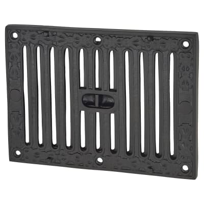 Decorative Hit & Miss Vent - 218 x 157mm - Antique Black 598274P