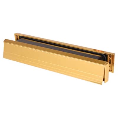 Slimmaster Letter Plate - 316 x 50mm - Gold 931374P