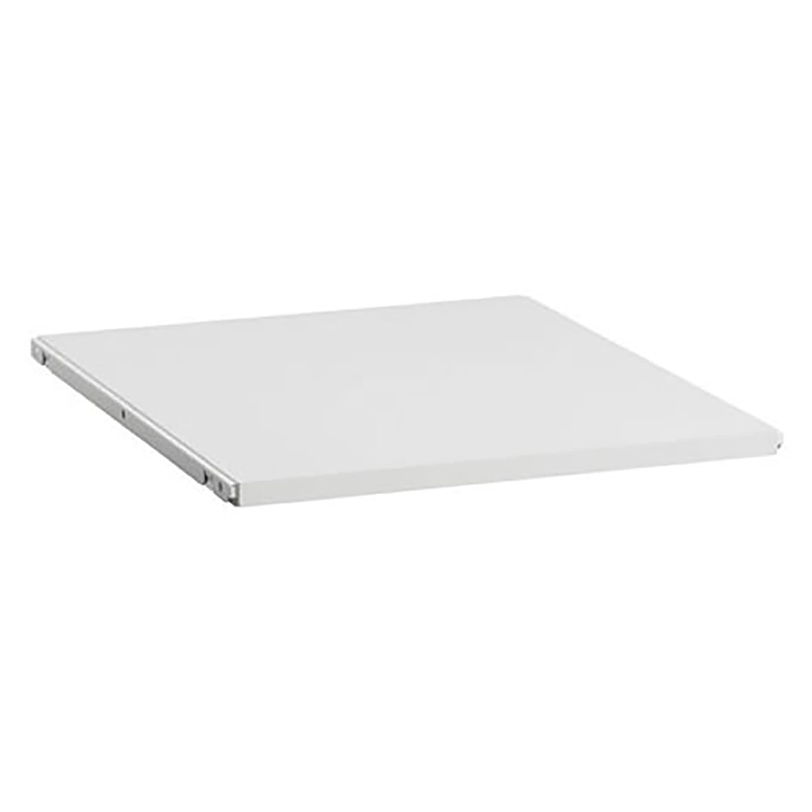 Top Track System - Click In White Edged Melamine Board/Shelf - 449 x 502 x 20mm - White