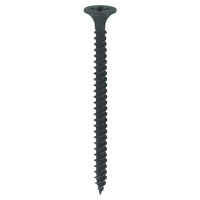 Fine Thread Bugle Head Drywall Screws - 3.5 x 50mm - Dark Grey Phosphate - Pack of 200