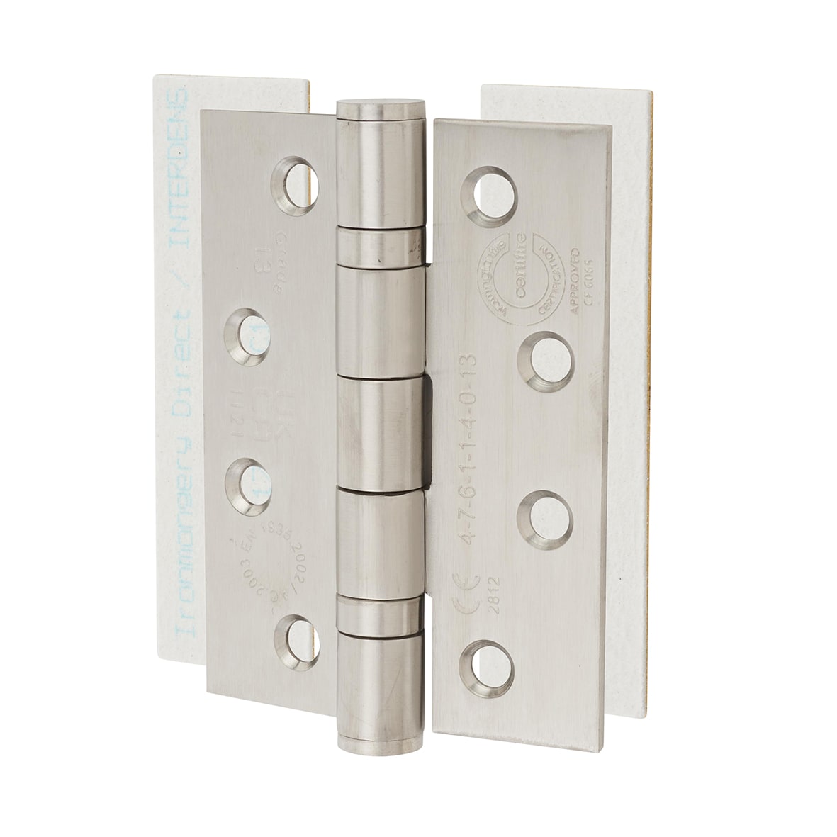 Interdens Intumescent Hinge Pads For & - Square - 100 x 30 x 1mm - Pack of 6