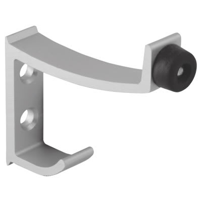 Premier Hat & Coat Hook - 12-21mm Panels - Satin Anodised Aluminium